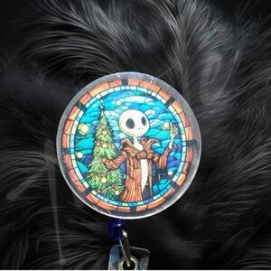 ⭐️4/$25⭐️ Nightmare Before Christmas Badge Reel